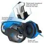 EasySMX Comfortable LED 3.5mm Stereo Gaming LED Lighting Over-Ear Headphone Headset Headband with Mic for PC Computer Game with Noise Cancelling & Volume Control EasySMX Comfortable LED 3.5mm Stereo Gaming LED Lighting Over-Ear Headphone Headset Headband with Mic for PC Computer Game with Noise Cancelling & Volume Control