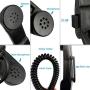 Army Radio Microphone Military Handheld Speaker Mic Compatible for 3.5mm Jack Enabled Devices, Such as Cell Phone, Smart Phone, Laptop, Computer