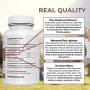 Chaga Extract Mushroom Supplement for Immune Support & Digestion, 120 Caps Organic Chaga Mushroom Powder Capsules, Potent Antioxidant & Immune Booster, Vegan & Non-GMO, Verified Levels of Beta-Glucans