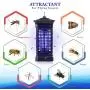Mosquito Bug Zapper Fly Killer Bug Attractant with 1,500 Sq. Feet Coverage - Safe Silent & Effortless Electronic Operation - Outdoor and Indoor Hangable - For Patio BBQ Camping Home Kitchen and Office Mosquito Bug Zapper Fly Killer Bug Attractant with 1,500 Sq. Feet Coverage - Safe Silent & Effortless Electronic Operation - Outdoor and Indoor Hangable - For Patio BBQ Camping Home Kitchen and Office
