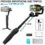 Feiyu Vimble 2S 3-Axis Stabilized Handheld Gimbal for Smartphone Build-in 18CM Extension Rod with mirophonne Feiyu Vimble 2S 3-Axis Stabilized Handheld Gimbal for Smartphone Build-in 18CM Extension Rod with mirophonne