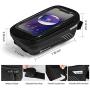COPOZZ Sport Bicycle Bike Handlebar Bag, Waterproof Bike Front Frame Top Tube Cycling Storage Bag with Touch Screen, Fits Cellphone Below 6.5 Inch