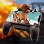 Tacameng Mobile Game Controller 4in1 Gamepad Shoot And Aim Trigger Phone Cooling,Feel More Comfortable, Product Structure is Ergonomic