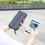 Hiluckey Solar Charger 26800mAh 18W PD USB C Portable Charger with QC 3.0 Waterproof External Battery Pack for iPhone 11, Samsung S10, Huawei, MacBook