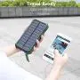 Hiluckey Solar Charger 26800mAh 18W PD USB C Portable Charger with QC 3.0 Waterproof External Battery Pack for iPhone 11, Samsung S10, Huawei, MacBook