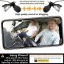 Professional Grade 2 Lavalier Lapel Microphones Set for Dual Interview - Dual Lavalier Microphone - 2 Lavalier Microphone Set - Perfect as Blogging Vlogging Interview Microphone for iPhone 6, 7, 8, X