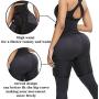 Larry&Marry Body 3-in-1 Waist Trimmer Belt Waist and Thigh Trimmer for Women Weight Loss Butt Lifter Adjustable Siamese Girdle Body Shaper