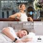 Smart Watch Compatible iOS iPhone Android Samsung,WJPILIS Bluetooth Smart Watch Touchscreen Fitness Activity Tracker with Camera Sleep Monitor Step Counter SIM SD Card Slot for Women Kids Men (Black)