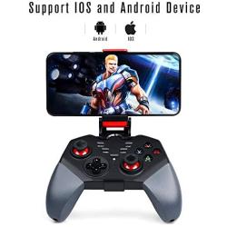 GTRACING Phone Game Controller Gamepad Bluetooth Controller Wireless Pubg Mobile Controller with L3 + R3 Buttons Gaming Accessories Compatible with Android/iOS iOS 11.0~13.3 for FPS Games