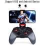 GTRACING Phone Game Controller Gamepad Bluetooth Controller Wireless Pubg Mobile Controller with L3 + R3 Buttons Gaming Accessories Compatible with Android/iOS iOS 11.0~13.3 for FPS Games