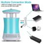 Electronic Mosquito Killer USB Powered LED Inhaler Mosquito Repellent Lamp Bug Zapper Insect Fly Pest Catcher for Indoor Outdoor No Radiation, Ultra-Quiet