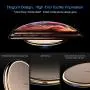 Wireless Charger Vebach Dubhe 1, Qi-Certified Fast Wireless Charging Pad,7.5W for iPhone 11/11 Pro/11 Pro Max/XS Max/XS/X/XR/8P/8,10W for Samsung GalaxyS10/S10 Plus/S10E/S9,Zinc Aolly Frame