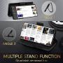 FYY Case for Samsung Galaxy Note 20 Ultra 6.9", Luxury [Cowhide Genuine Leather][RFID Blocking] Wallet Case, Flip Folio Case with Kickstand Function and Card Slots for Galaxy Note 20 Ultra 6.9" Black