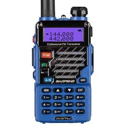 BaoFeng UV-5R Plus Qualette Two way Radio (Royal Blue)