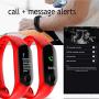 Mcree Smart Band Watch Bracelet Wristband Fitness Tracker Blood Pressure HeartRate M3(Black)
