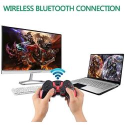 MOSTOP Wireless Controller with Clip Android Game Controller Wireless Gamepad for Android Phone/PC/Tablet with Clip and Bag