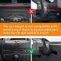CD Slot Car Grips Phone Holder for Collapsible Grip/Socket Mount Users, Air Vent Clip Car Mount for Phone Stand Compatible with iPhone 11 Pro Max XR Xs X 8 7 Plus Galaxy Note10 9 S10