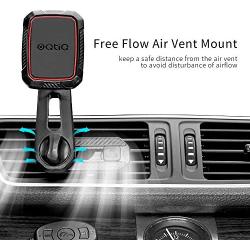 Magnetic Air Vent Car Phone Mount, Long Arm Air Vent Phone Holder with 360 Rotation Design, Built-in 6 Strong Magnets, Universal Car Magnetic Vent Holder for All Cell Phone & Mini Tablet