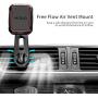 Magnetic Air Vent Car Phone Mount, Long Arm Air Vent Phone Holder with 360 Rotation Design, Built-in 6 Strong Magnets, Universal Car Magnetic Vent Holder for All Cell Phone & Mini Tablet