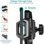CHOETECH Wireless Car Charger, 10W/7.5W Qi Wireless Fast Charging Car Mount, USB-C Dashboard Phone Holder Compatible with iPhone SE, iPhone 11/11 Pro/11 Pro Max/XS Max, Galaxy S20/S20 Plus/Note10/S10