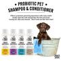 SKOUTS HONOR: Probiotic Pet Shampoo & Conditioner - 2-in-1 with Avocado Oil - Cleans and Conditions Fur, Supports Pet’s Natural Defenses, PH-Balanced, Sulfate Free