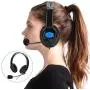 CiCiglow Wired Gaming Chat Headset with Noise-Cancellation Microphone, 3.5mm ABS Lightweight Computer Mobile Phone Over Ear Headphone for PS4(Blue) CiCiglow Wired Gaming Chat Headset with Noise-Cancellation Microphone, 3.5mm ABS Lightweight Computer Mobile Phone Over Ear Headphone for PS4(Blue)