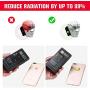 Anti Radiation Protector Shield Cell Phone Sticker EMF EMR Blocker (Gold 2pcs)