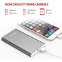 Portable Charger Yoobao Power Bank Apple & Micro Input 8000mAh Compact Powerbank External Cellphone Battery Backup Pack Compatible iPhone X 8 7 6 Plus Android Smartphone Samsung Galaxy etc- Gray