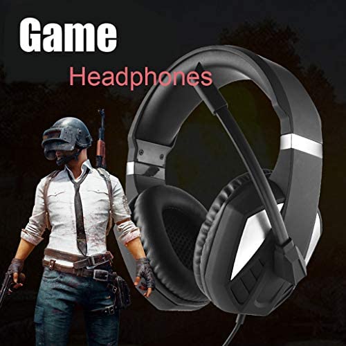 YUBINK Cable Gaming Headset with Headset - for PS4, PC, Mobile