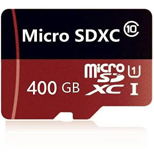 400GB Micro SD Card High Speed SDXC Memory Card Class 10 with SD Adapter (400GB) 400GB Micro SD Card High Speed SDXC Memory Card Class 10 with SD Adapter (400GB)