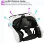3D Virtual Reality Headset, 3D VR Glasses Support Call Answer for Best Mobile Phone 3D Movies VR Games 4.7-6.0" iPhone 6s/6 Plus/6 Samsung Etc