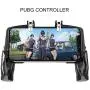 K21 PUGB Helper Four - Finger Linkage Game Handle Peace Elite Fast Shooting Button Controller Mobile Game Controller Game Trigger Joystick Gamepad for 4-6.5" iOS & Android Phone