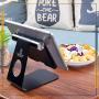 Tablet Stand Adjustable, Lamicall Phone Stand : Desktop Stand Holder Dock Compatible with Phone Xs Max XR, New iPad 2018 Pro 9.7, 10.5, Air Mini 2 3 4, Galaxy Tab S5 (4-13 inch) - Black