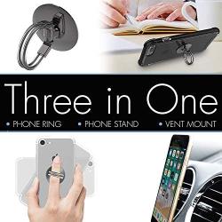 Mbody Phone Ring Finger Holder, Phone and Tablet Stand Car Vent Phone Mount [3X Pack]