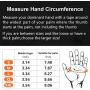 OZERO Mens Winter Thermal Gloves Touch Screen Glove Water Resistant Windproof Warm for Driving Cycling Running