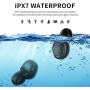 Wireless Earbuds,Bluetooth 5.0 Headphones Touch Control TWS Stereo Charging Case IPX8 Waterproof Wireless Headphones LED Display Time Display for Sports