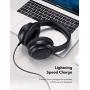 TaoTronics Active Noise Cancelling Headphones [Upgraded] Bluetooth Headphones SoundSurge 60 Over Ear Headphones Wireless Headphones Deep Bass, Quick Charge, 30H Playtime for Travel Work Cellphone