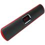 LarKoo Ultra Portable Wireles Rechargeable Handsfree Bracket Bluetooth Speaker Stereo System Phone Holder Mount Stand for Android Smartphones and Tablets iPad iPhone 5S 6 6S 7 8 Plus X (Red)