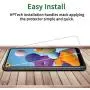 [3-Pack] QHOHQ Screen Protector for Samsung Galaxy A21 (Not Suitable for A21S),[9H Hardness] HD Transparent Scratch-Resistant [Bubble Free] Tempered Glass