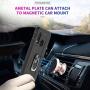 LeYi Samsung Galaxy A20/ A30 Case (Not Fit A20S) with Tempered Glass Screen Protector, [Military Grade] Magnetic Car Mount Kickstand Defender Protective Cover Phone Case for Samsung A20/ A30, Black