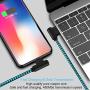 iPhone Charger 10FT Right Angle Long Lightning Cable 90 Degree iPhone Charging Cable for iPhone Xs Max XR X / 8/8 Plus / 7/7 Plus / 6s Plus / 6s / 6 Plus / 5s / 5c / 5se, iPad/iPod (Blue 10FT)