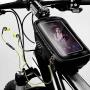 QIANMA Bicycle Bags Mountain Bike Bag Rainproof Waterproof MTB Front Bag 6.2inch Mobile Phone Case Bicycle Top Tube Bag Cycling Accessories