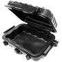 CASEMATIX Protective Travel Case Compatible with ZOLEO Satellite Communicator - Crushproof & Waterproof Case Compatible with ZOLEO Satellite Phone Accessory, Charging Cable and Carabiner - Case Only