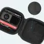 Mini Hard Carrying Case for insta360 One R VR Edition,Hard Shell Protective Storage Bag Fits with Selfie Stick Pole Monopod Accessories - Perfect for Travel and Storage