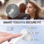 Wireless Headphones Bluetooth 5.0 Wireless Earbuds Built in Mic in Ear Noise Cancelling Headphones with Charging Case IPX5 Sports Headsets for Apple Airpods/iPhone/Android/Samsung