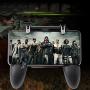 Mobile Game Controllers, iOS & Android Controller, Aim Trigger Fire Buttons L1R1 Shooter Sensitive Joystick, Portable pubg Controller Gamepad with Triggers (Latest Upgraded Version)