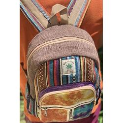 Unique Tie-dye Mini Hemp Backpack Small Back Pack Boho Backpack 100% Core Hemp| 100% VEGAN | Handmade with Love.