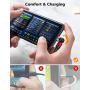 Magnetic Charger Phone Charging Cable USB Charger 360° & 180° Magnet Charging Cables Compatible with Micro Type C Iproduct (Red/3Pack/3.3FT/3.3FT/6.6FT)