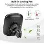Wireless Charging Magnetic Car Mount PITAKA MagEZ Mount Qi Only Compatible with MagEZ Case Fast Charging Phone Holder with USB A-C Cable Air Vent Mount for iPhone Galaxy Qi Smartphone Wireless Charging Magnetic Car Mount PITAKA MagEZ Mount Qi Only Compatible with MagEZ Case Fast Charging Phone Holder with USB A-C Cable Air Vent Mount for iPhone Galaxy Qi Smartphone