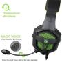 Sades SA807 Stereo Sound Over Ear 3.5mm Wired Gaming Headset Headphone with Microphone for PC/Mac/PS4 /Laptop/ipad/iPod/Mobile Phones(Blue Green)